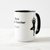 Beste Yoga-Tasse Tasse (VorderseiteRechts)