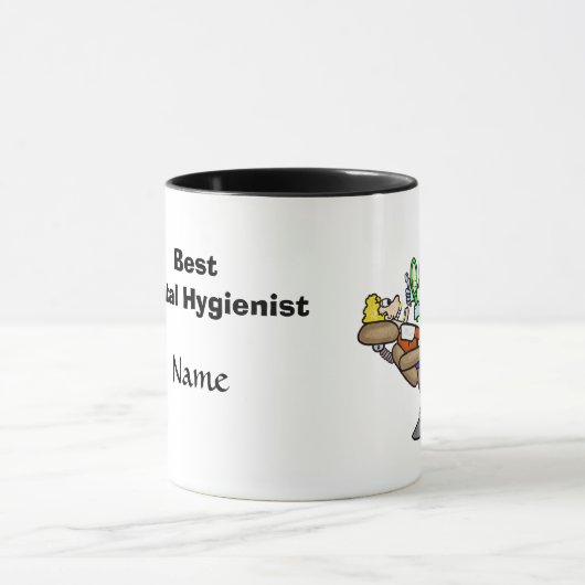 Beste Zahnhygiene-Tasse Tasse (Zentrum)