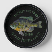 Beste Zeit, Blauen Gill zu fischen Uhr (Vorderseite)