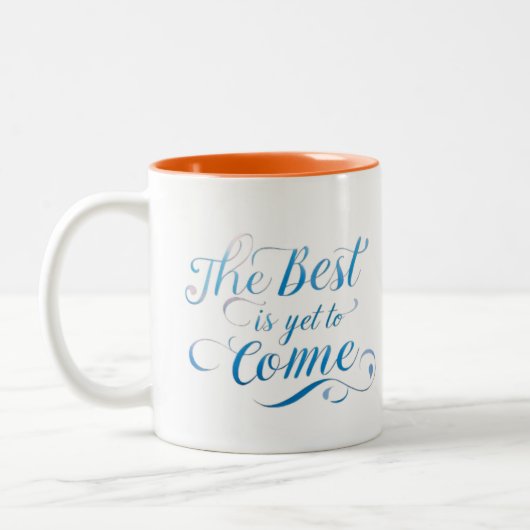 Beste Zeit Kaffee Tasse (Links)