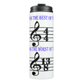 Beste Zeiten, schlimmste Zeiten Thermosbecher