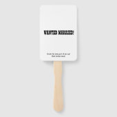 Beste Zeitschriften- und Hochzeitsprogramme Fächer (Rückseite)