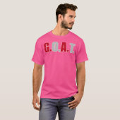 Beste Ziege aller Zeiten T-Shirt (Vorne ganz)