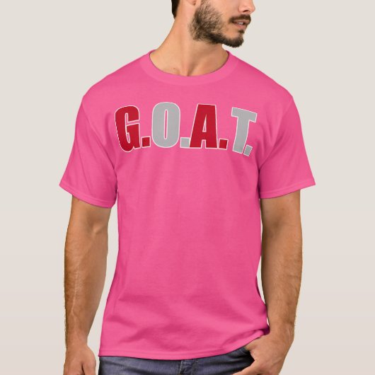 Beste Ziege aller Zeiten T-Shirt (Vorderseite)