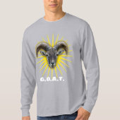 Beste Ziege aller Zeiten T-Shirt (Vorderseite)