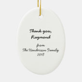 Beste Zimmereinrichtung Keramikornament (Hinten)