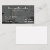 Beste Zuhause-Entfernungsdienste  Visitenkarte (Vorne/Hinten)