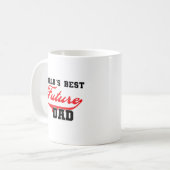 Beste zukünftige der Vater-T-Shirts und Geschenke Kaffeetasse (Vorderseite Links)