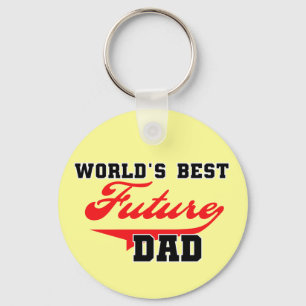 Beste zukünftige der Vater-T-Shirts und Geschenke Schlüsselanhänger