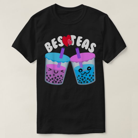 Besteas Milk Tee Lovers Boba Beste Freundinnen Bes (Design vorne)