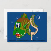 Bestechung des Fisches Postkarte (Vorne/Hinten)