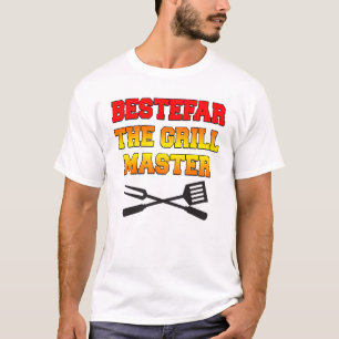 Bestefar Grill Master Norwegischer Großvater GIft T-Shirt