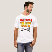Bestefar Grill Master Norwegischer Großvater GIft T-Shirt (Vorne ganz)