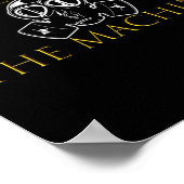 Bestehen der Maschine Poster (Ecke)