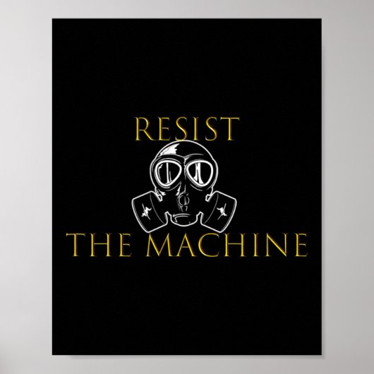 Bestehen der Maschine Poster (Vorne)