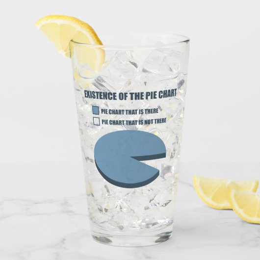 Bestehen des Kreisdiagramms Glas (Vorderseite Ice)