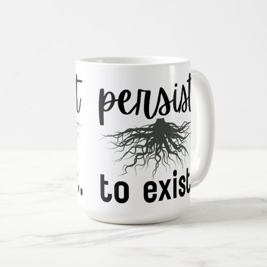 Bestehen Kaffeetasse (VorderseiteRechts)