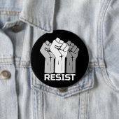 Bestehen mit Faust - in weißer 0002-Taste Button (Beispiel)