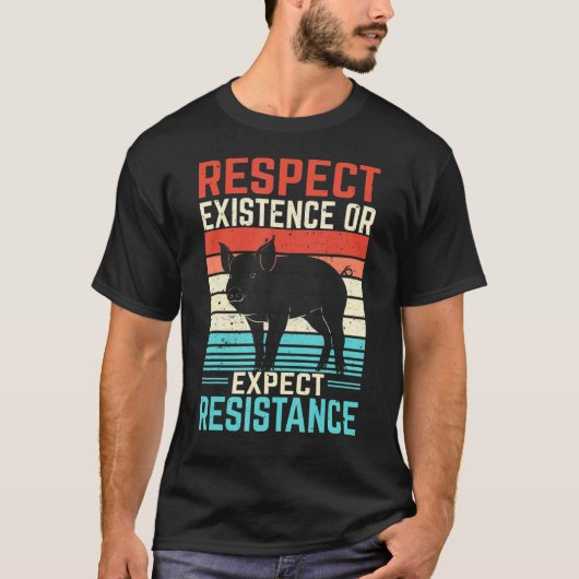 Bestehen oder zu erwartende Resistenz beachten T-Shirt (Vorderseite)