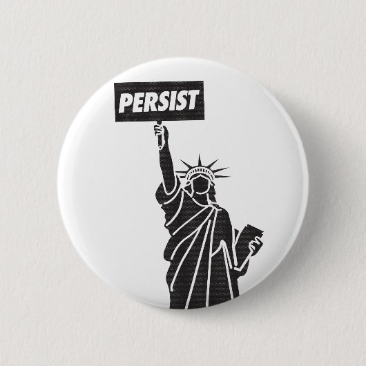 Bestehen Sie für Freiheitsknopf-Abzeichen fort Button (Vorderseite)