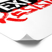 Bestehende oder erwartete Resistenz beachten — Poster (Ecke)