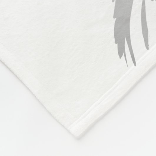 Bestehende Rose Fleecedecke (Ecke)