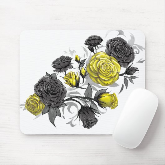 Bestehende Rose Mousepad (Mit Mouse)
