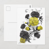 Bestehende Rose Postkarte (Vorne/Hinten)