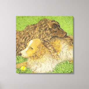 Besteigung Leinwanddruck