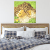 Besteigung Leinwanddruck (Insitu (Schlafzimmer))