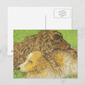 Besteigung Postkarte (Vorne/Hinten)