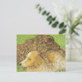 Besteigung Postkarte (Stehend Vorderseite)