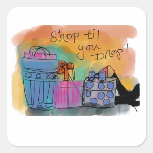 Bestellen bis Sie den Aufkleber fallen lassen (Vorderseite)