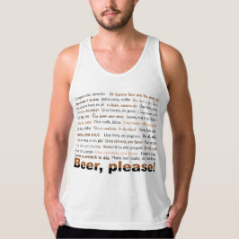 Bestellen Sie Bier in 36 Sprachen T-Shirt