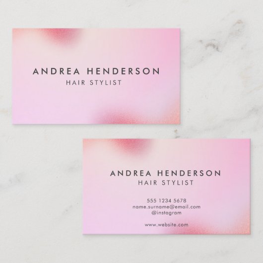 Bestellen Sie Hair Stylist Business Cards, Hair Sa Visitenkarte (Vorne/Hinten)