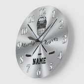 Bestellen Sie Ihre Hockey Wall Uhr in jeder Farbe (Winkel)