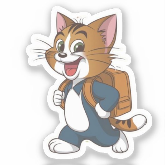 Bestellen von Stickern online | Bestellen von Stic Aufkleber (Vorderseite)