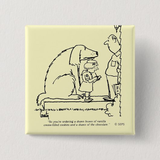 Bestellenplätzchen Button (Vorderseite)