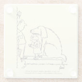 Bestellenplätzchen Glasuntersetzer (Rückseite)