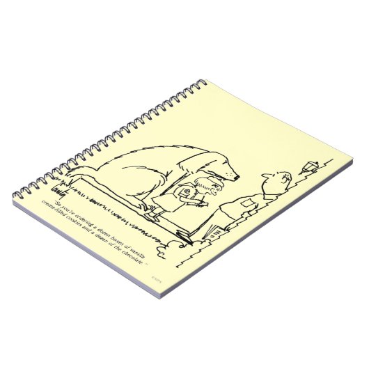 Bestellenplätzchen Notizblock (Linke Seite)