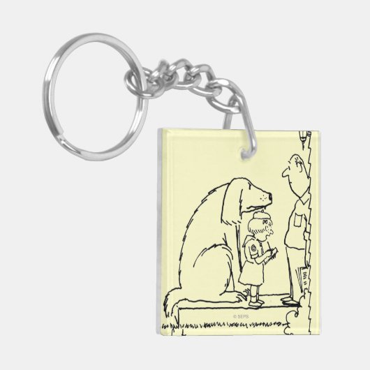 Bestellenplätzchen Schlüsselanhänger (Vorderseite links)