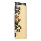 Bestelling #1 Sei stark Joshua 1:9 Bibelverse Thermosbecher (Nach rechts gedreht)