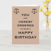 Bestellt für eine glückliche Geburtstagskarte Karte (Gelbe Blume)