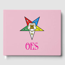 Bestellung des Eastern Star OES Gästebuches