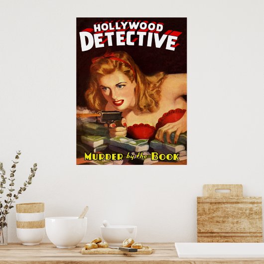 Bestellung durch das Buch Poster (Küche)