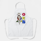 Bestellung oder Oststern Schürze (Vorderseite)