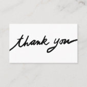 Bestellung Vielen Dank Custom Script QR Code Sozia Visitenkarte (Vorderseite)