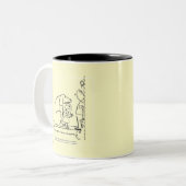 Bestellung von Cookies Zweifarbige Tasse (Vorderseite Links)