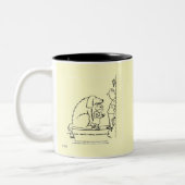 Bestellung von Cookies Zweifarbige Tasse (Links)