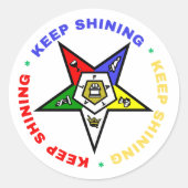 Bestellung von Eastern Star Stickers für Geschenkp (Vorderseite)